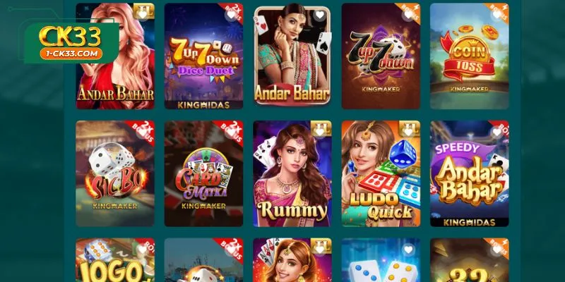 Diverse Variants and CK33 Poker Tournaments