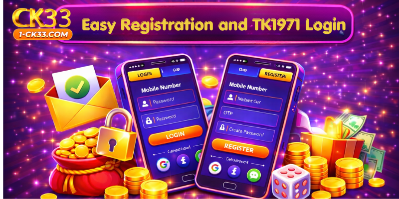 Easy Registration and TK1971 Login