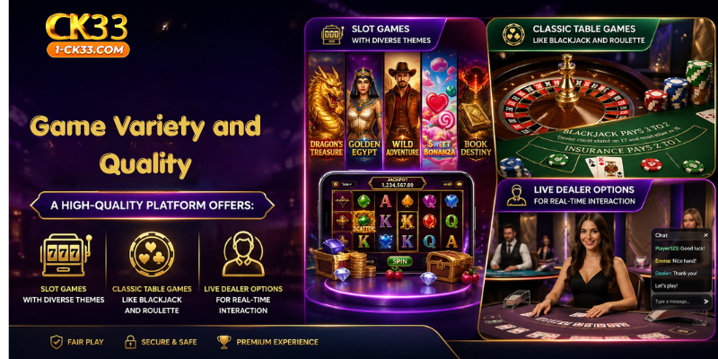 Game Variety and Quality