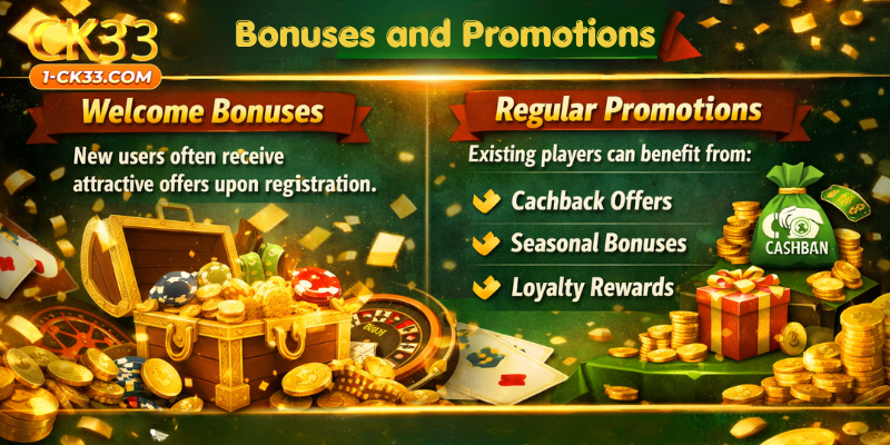 Bonuses and Promotions