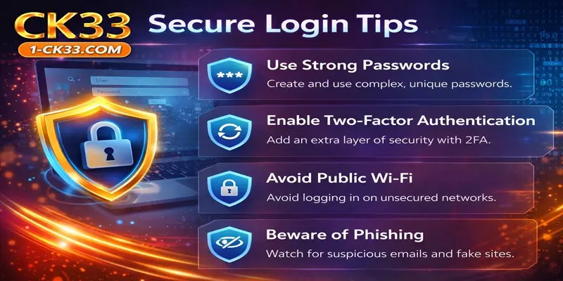Secure Login Tips