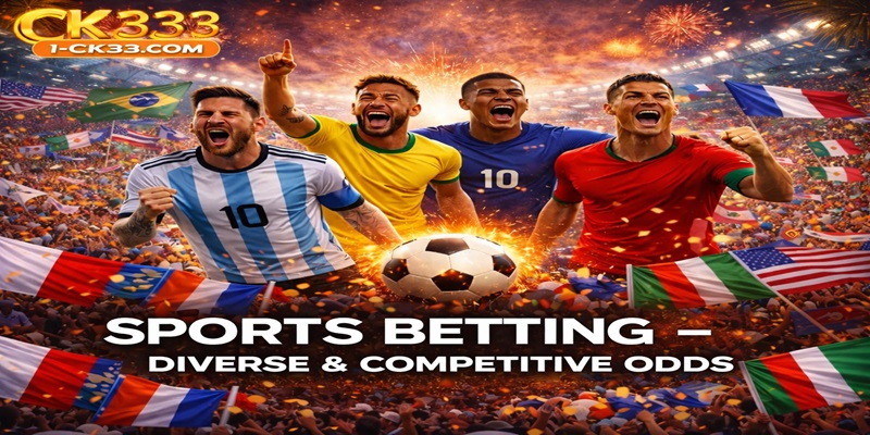 Sports Betting Diverse & Competitive Odds
