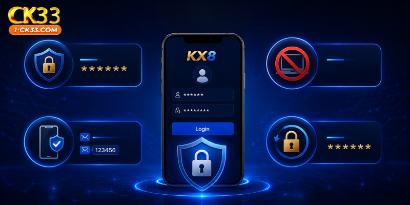 Security Tips for KX8 Login Users