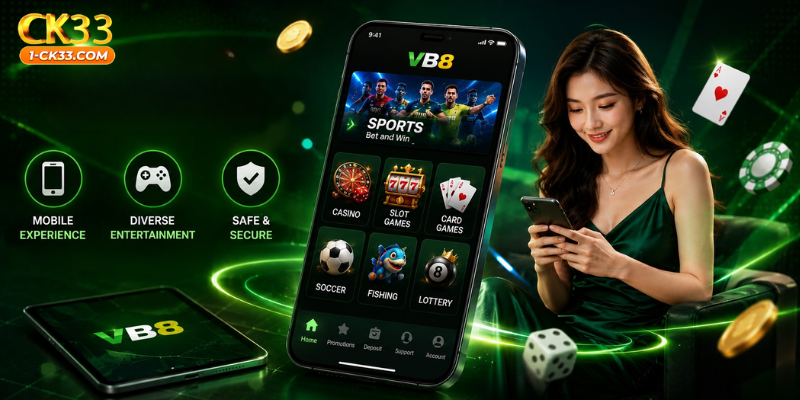 The VB8 App is a mobile-focused platform