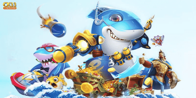 What is the ck444 fish shooting game?