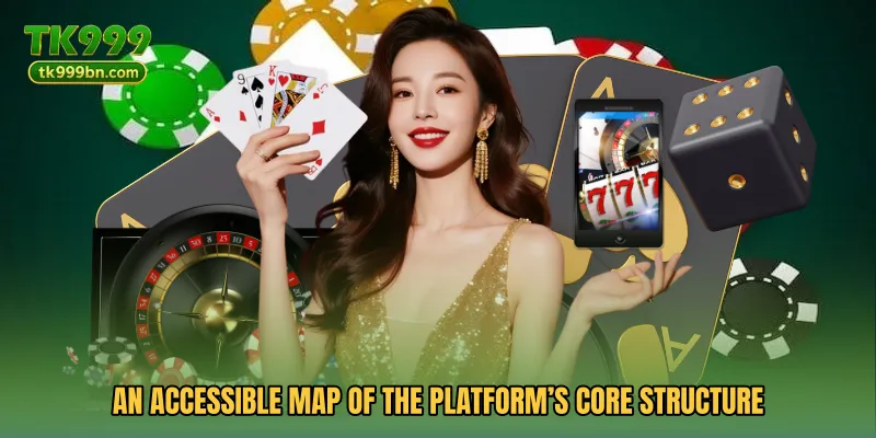 An accessible map of the platform’s core structure